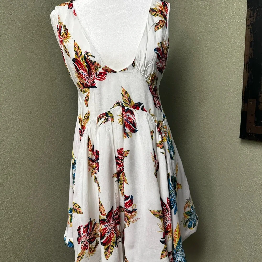 Free People Floral Print Summer Dress - Picture 7 of 12